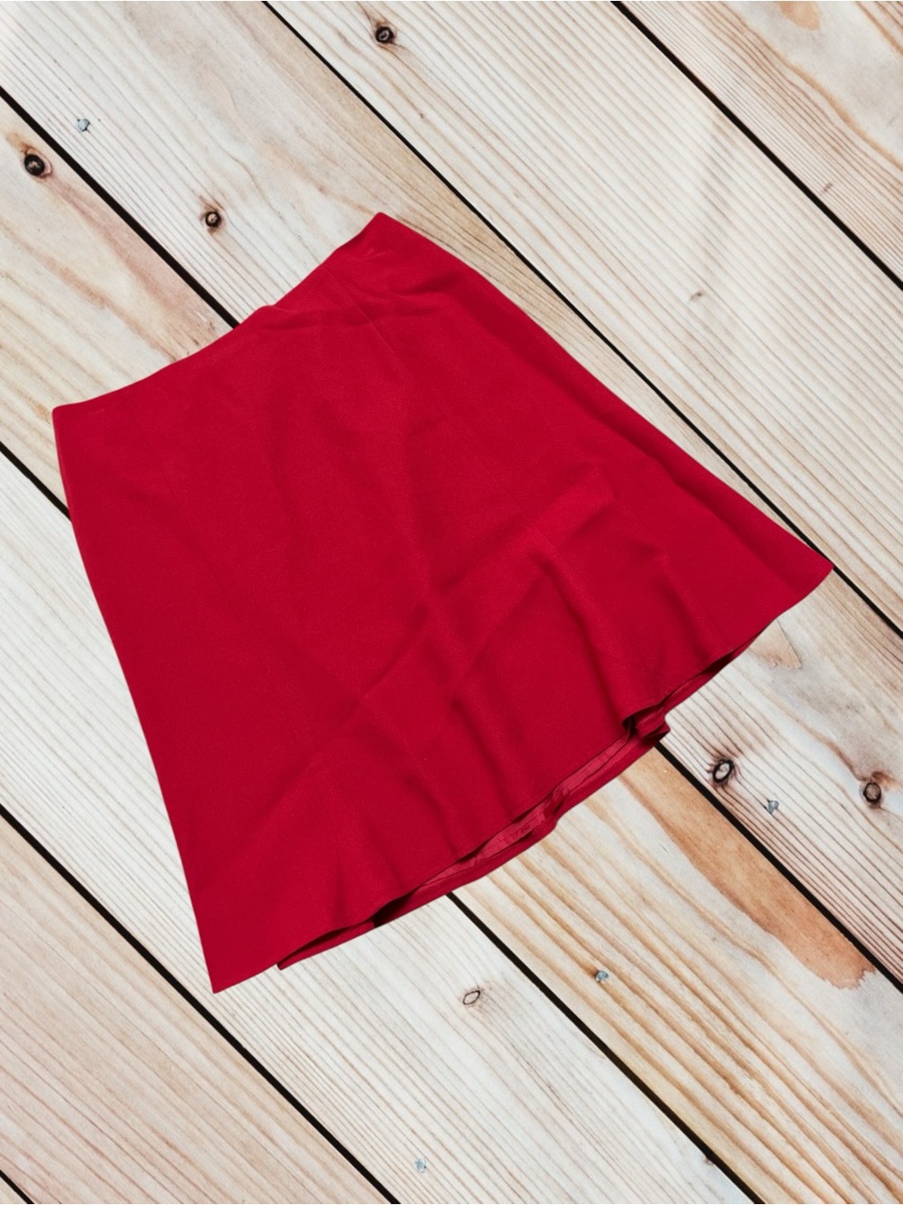 NWT Danny & Nicole petite 16 red skirt